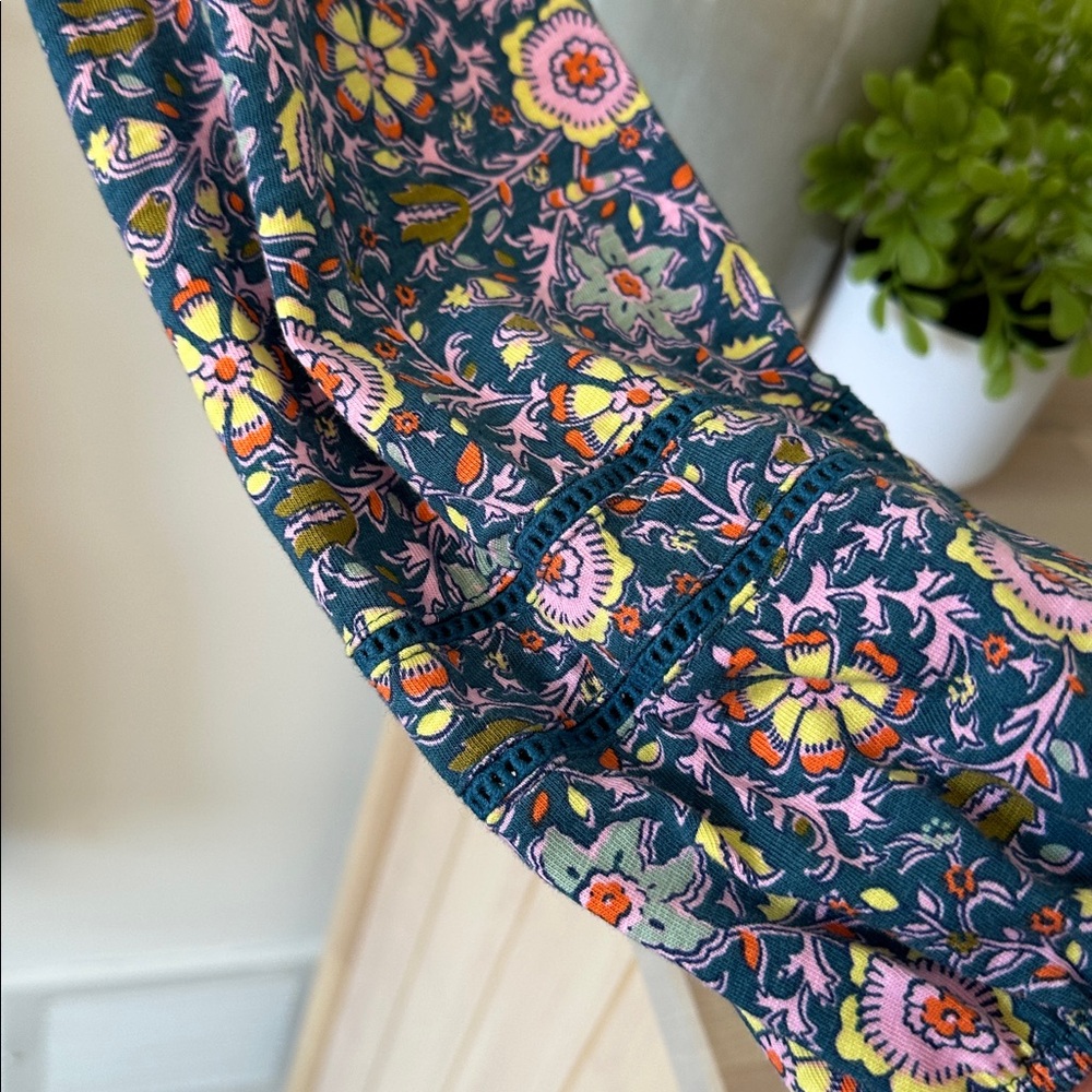 Boden Floral Ruffle Dress - Picture 3 of 8